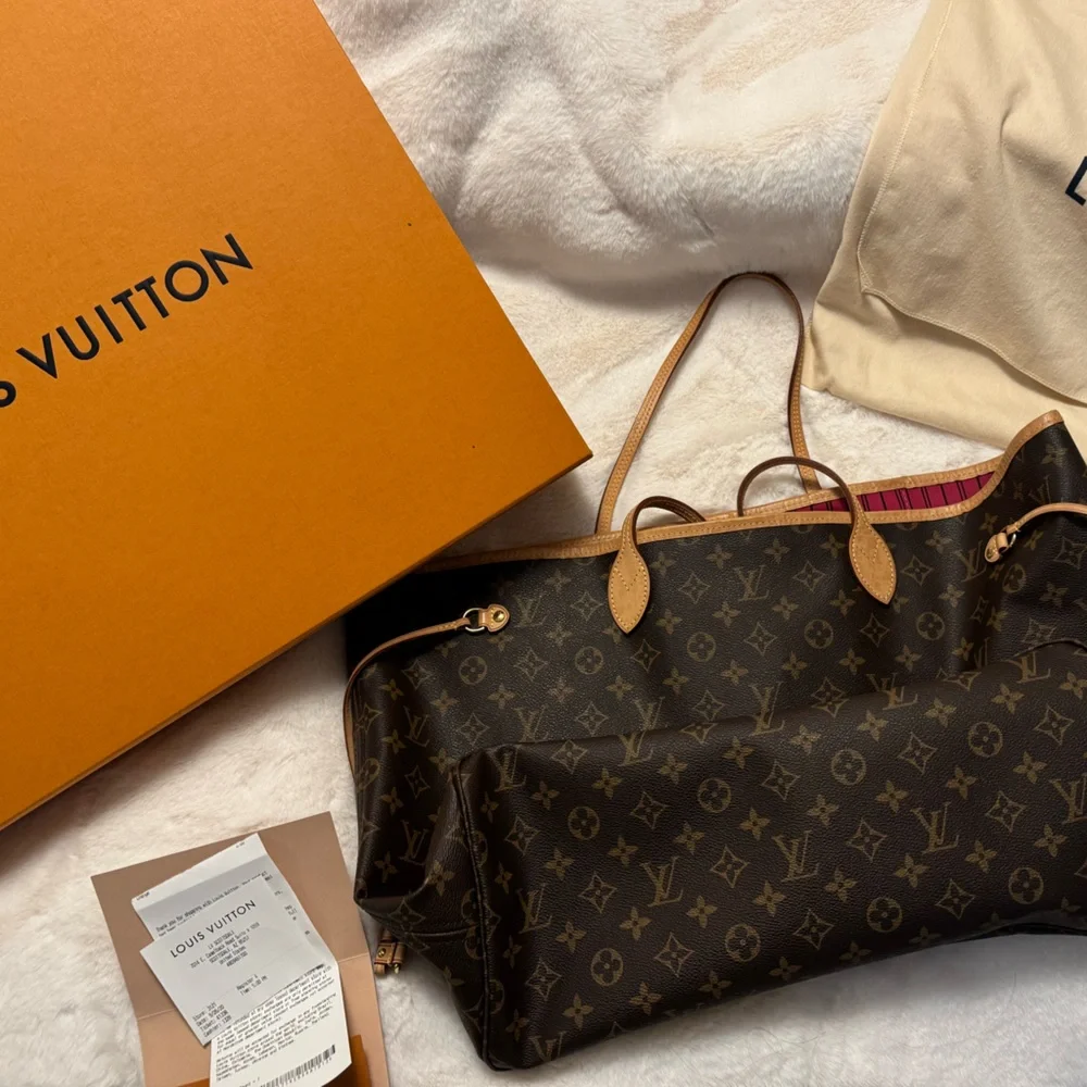 Louis Vuitton Neverfull GM/ Pink - Picture 2 of 16